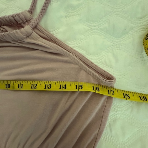 Bixby Nomad Pink to Grey Ombré sundress Super Soft Women's Dress sz L - Picture 12 of 14